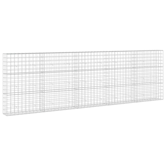 Gabion with 5 mm Wire and 10x10 cm Mesh 500x30x150 cm