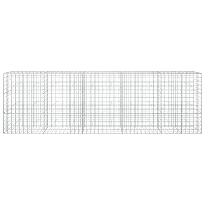 Gabion with 5 mm Wire and 10x10 cm Mesh 500x30x150 cm