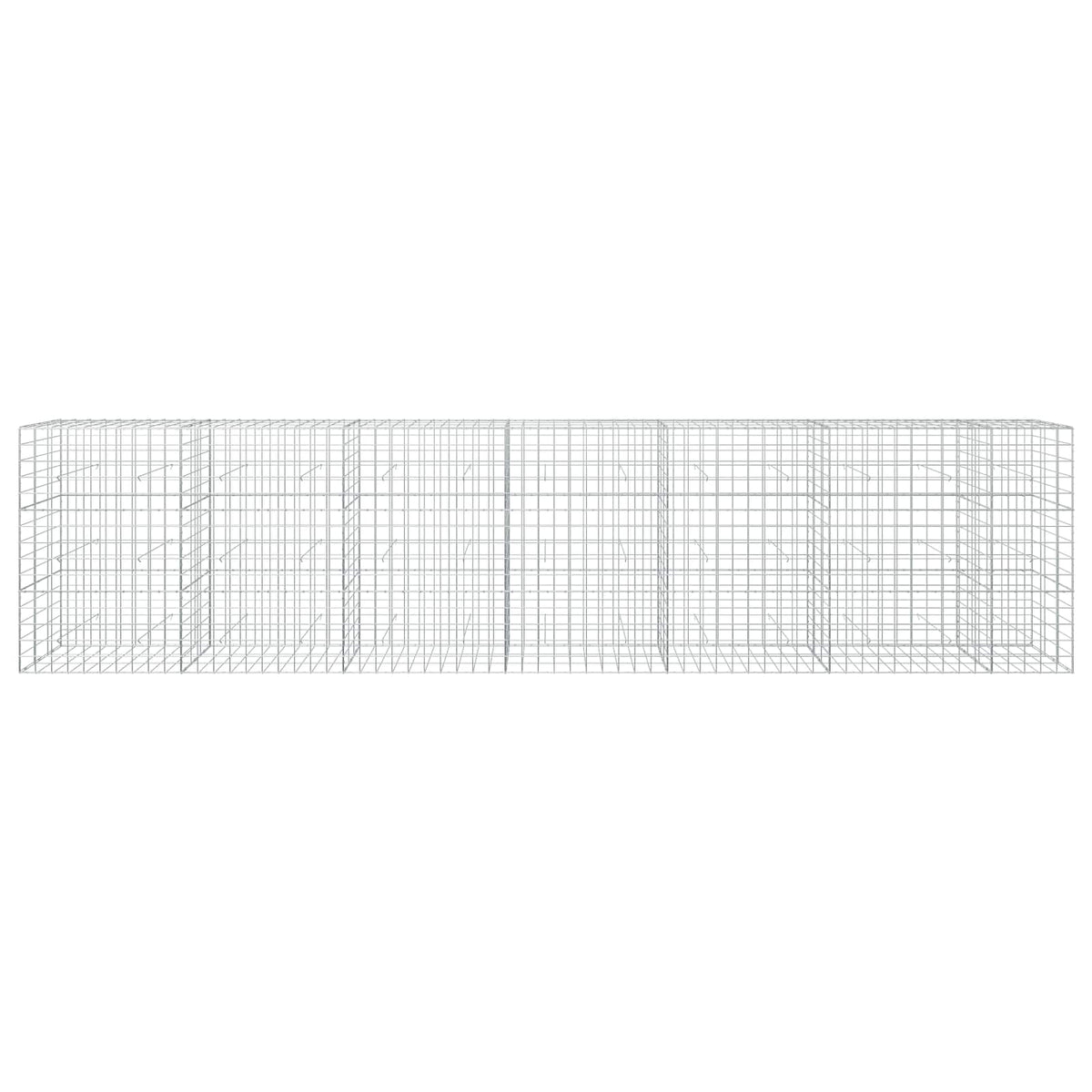 Gabion with 5 mm Wire and 10x10 cm Mesh 650x30x150 cm