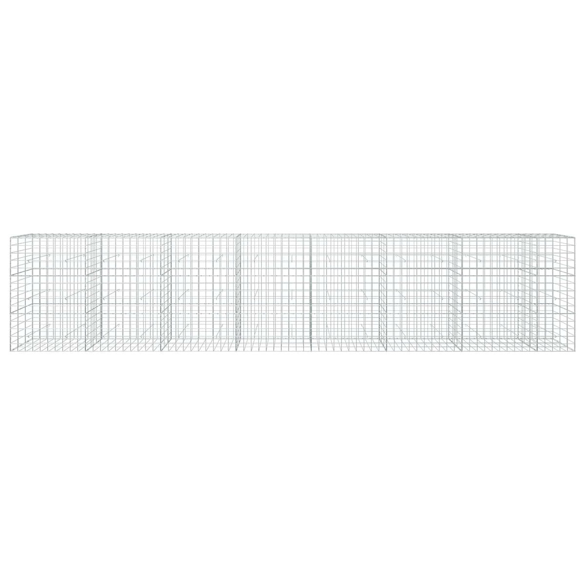 Gabion with 5 mm Wire and 10x10 cm Mesh 750x30x150 cm