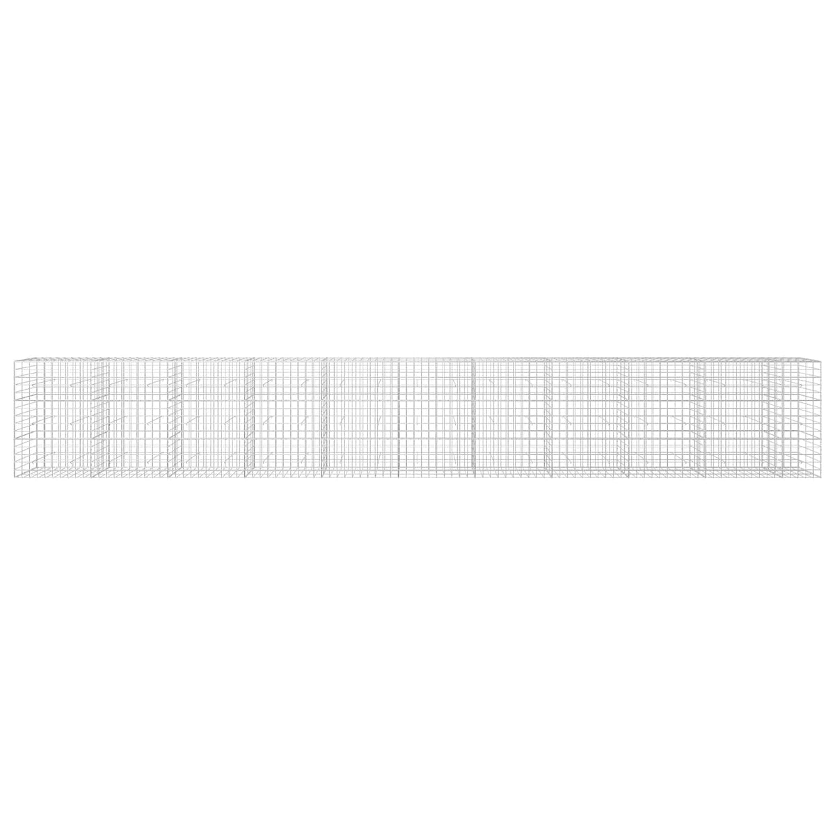 Gabion with 5 mm Wire and 10x10 cm Mesh 1050x30x150 cm