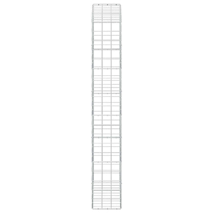 Gabion with 5 mm Wire and 10x10 cm Mesh 100x30x200 cm