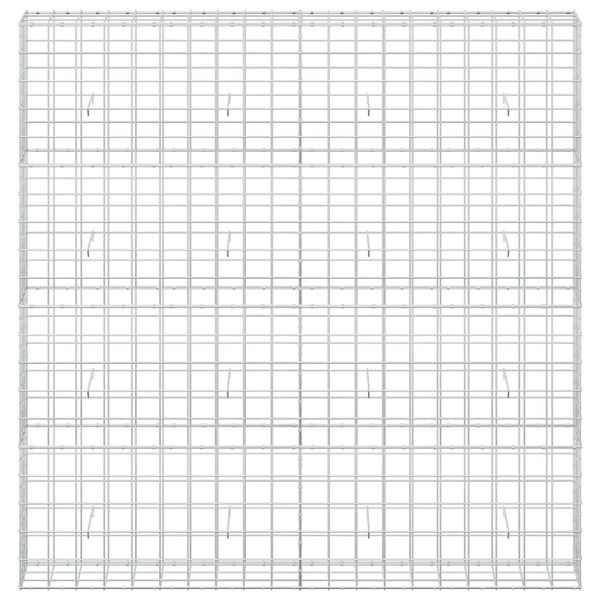 Gabion with 5 mm Wire and 10x10 cm Mesh 200x30x200 cm