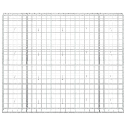 Gabion with 5 mm Wire and 10x10 cm Mesh 250x30x200 cm
