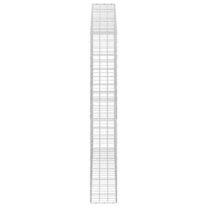 Gabion with 5 mm Wire and 10x10 cm Mesh 250x30x200 cm