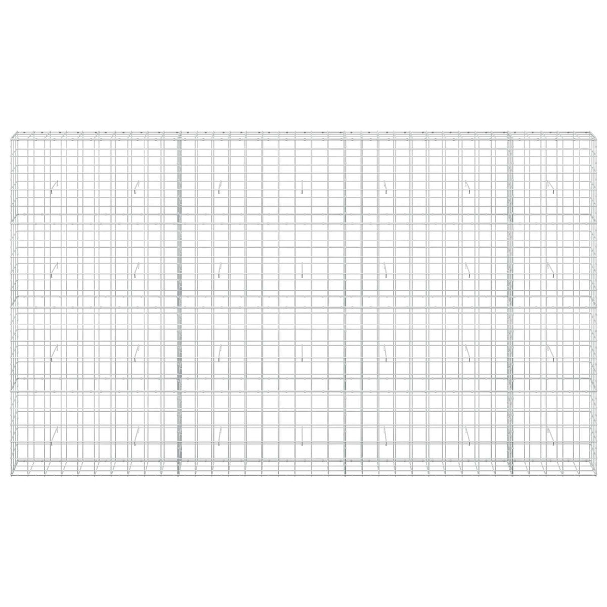 Gabion with 5 mm Wire and 10x10 cm Mesh 350x30x200 cm