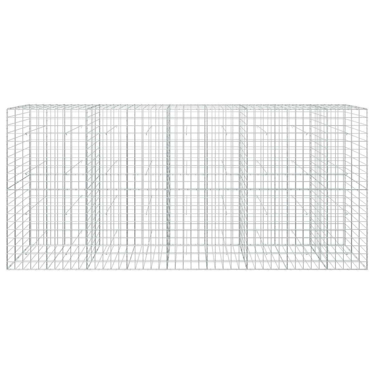 Gabion with 5 mm Wire and 10x10 cm Mesh 450x30x200 cm