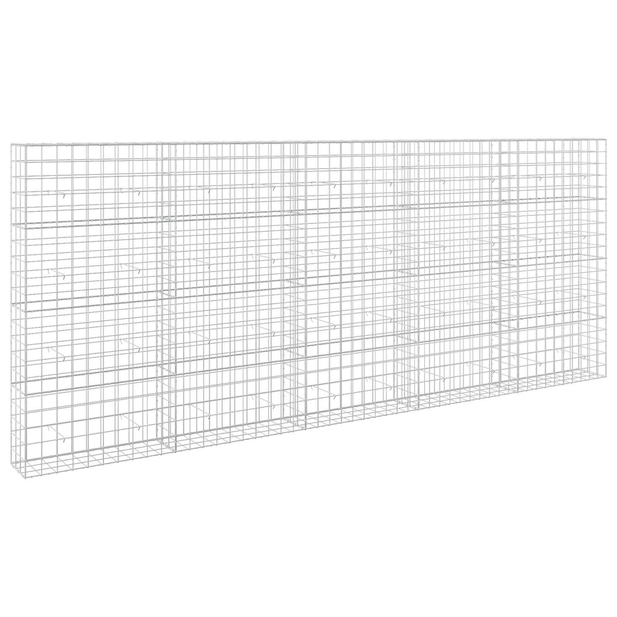 Gabion with 5 mm Wire and 10x10 cm Mesh 500x30x200 cm