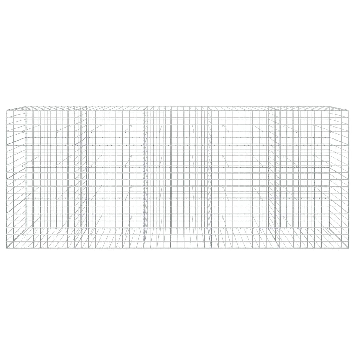 Gabion with 5 mm Wire and 10x10 cm Mesh 500x30x200 cm