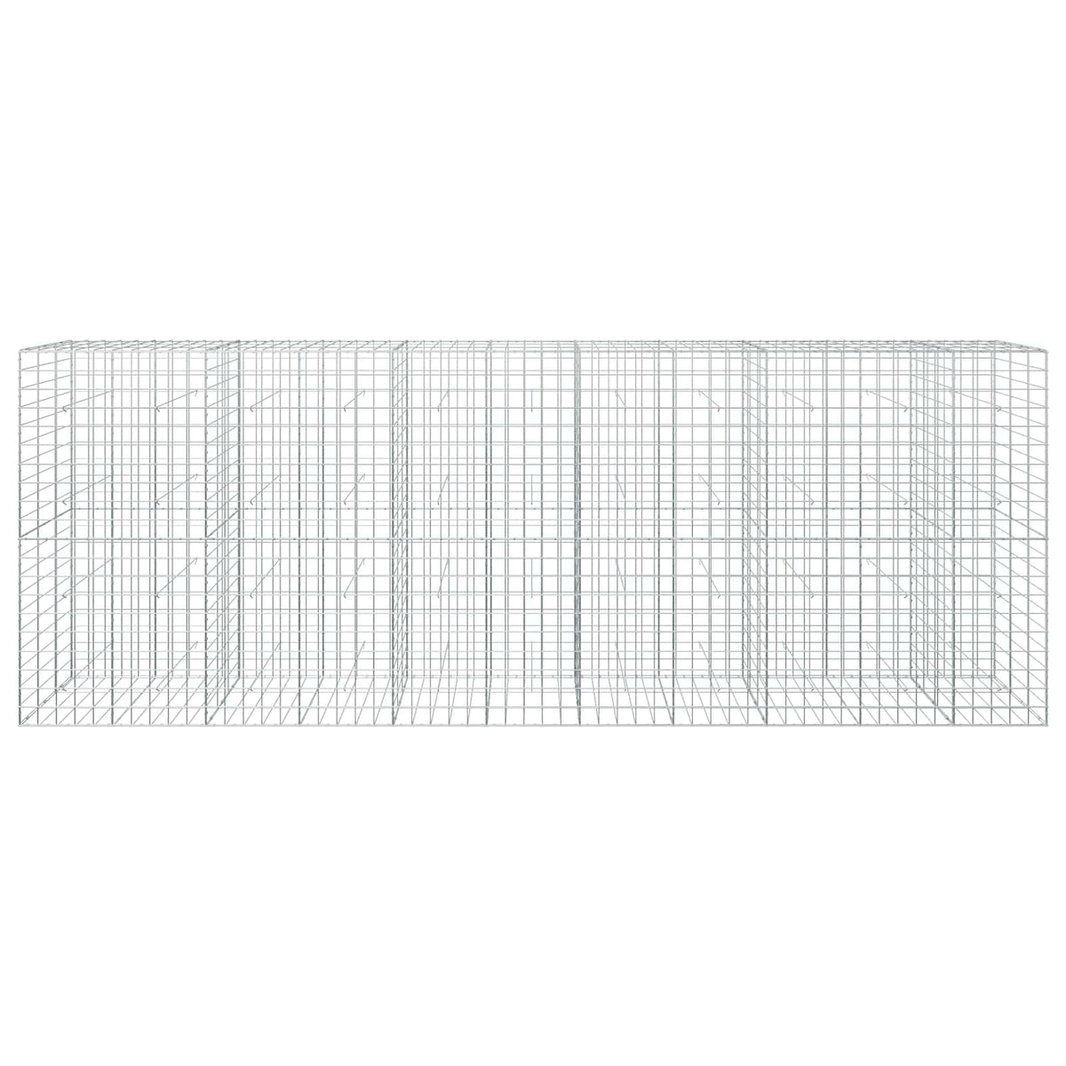 Gabion with 5 mm Wire and 10x10 cm Mesh 550x30x200 cm