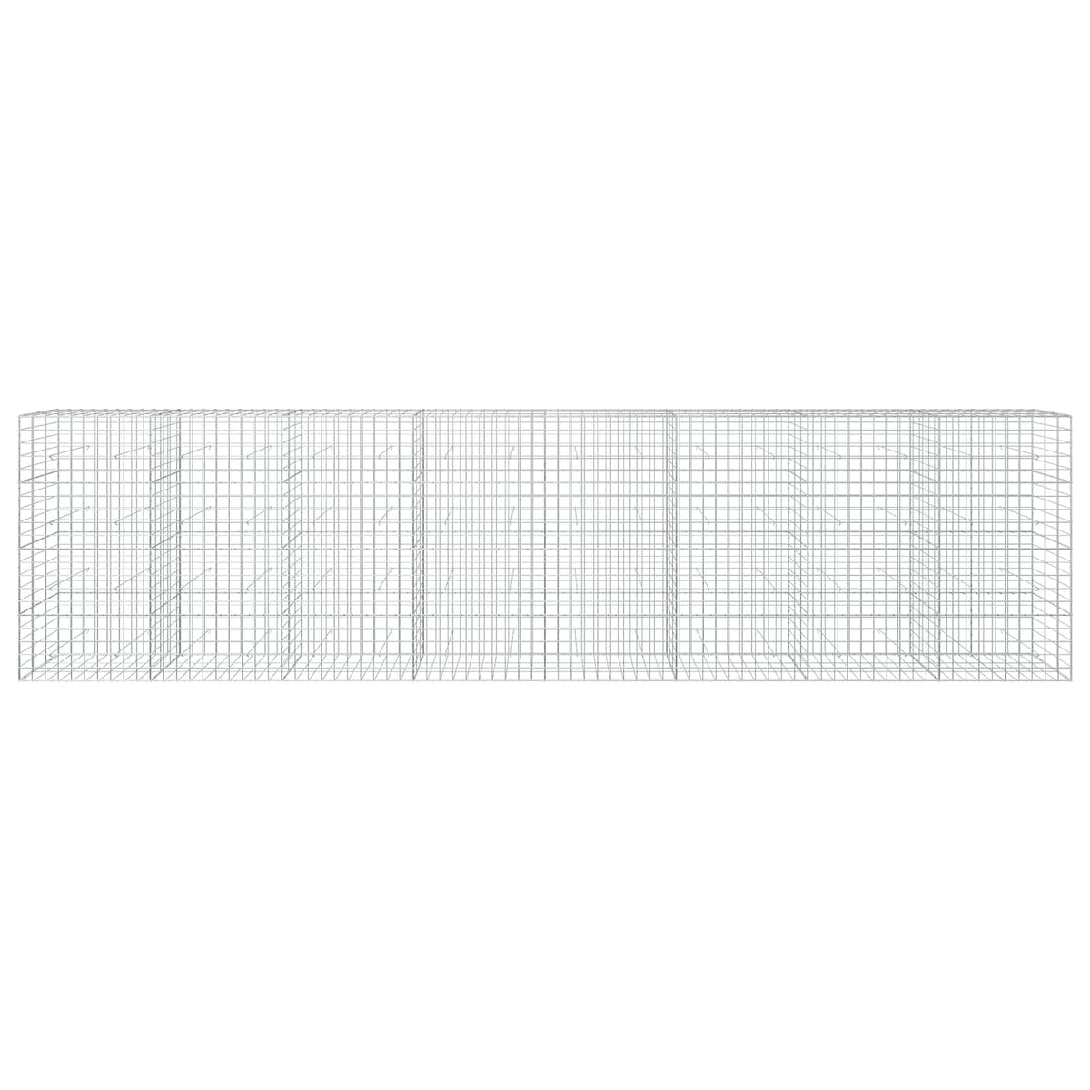 Gabion with 5 mm Wire and 10x10 cm Mesh 800x30x200 cm