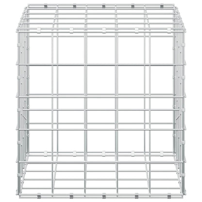 Gabion with 5 mm Wire and 10x10 cm Mesh 50x50x50 cm