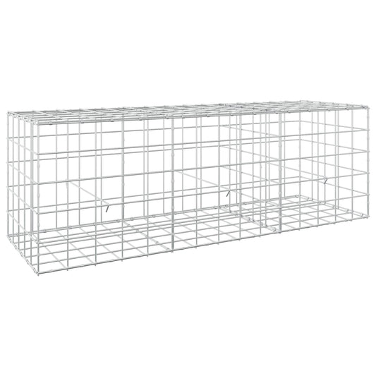 Gabion with 5 mm Wire and 10x10 cm Mesh 150x50x50 cm