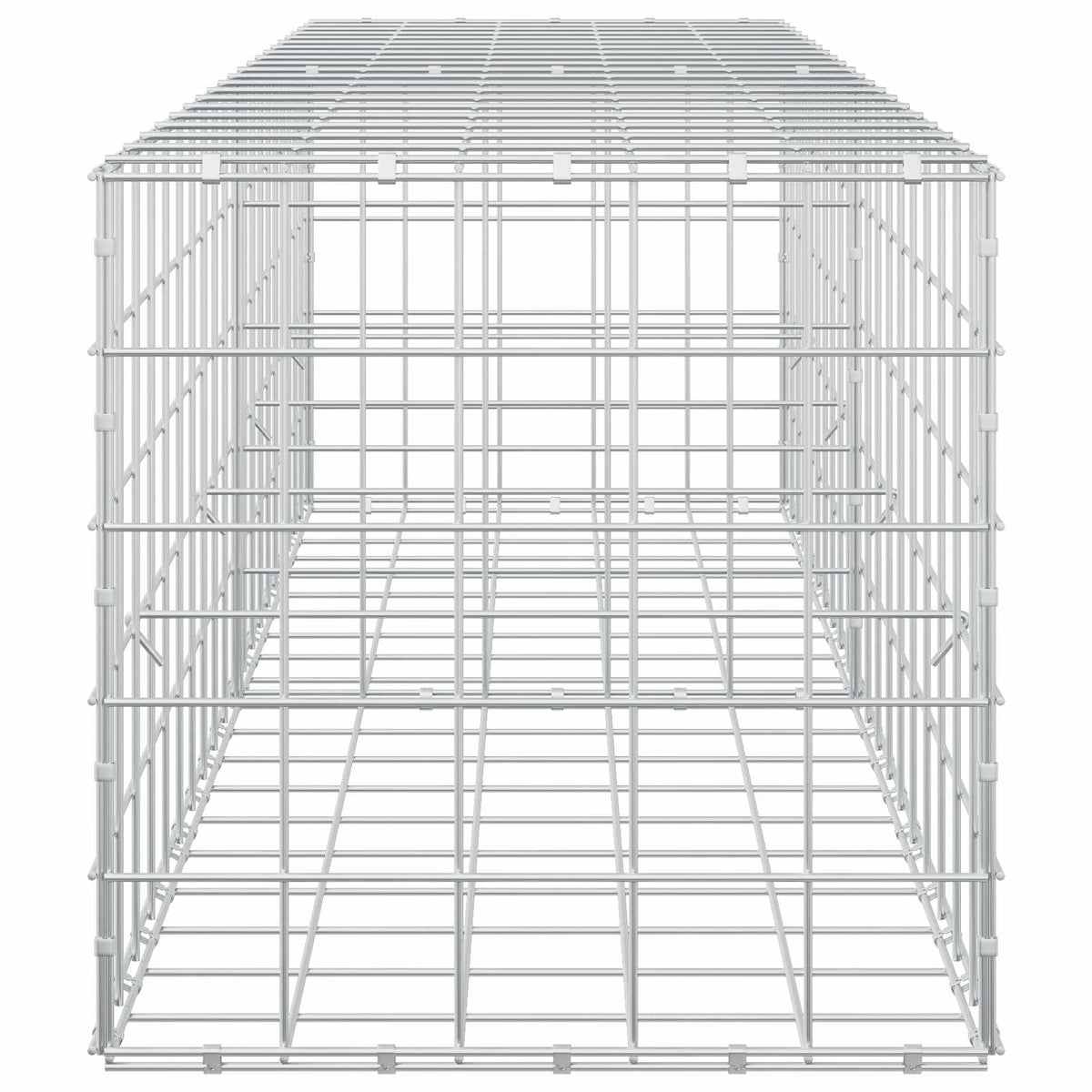Gabion with 5 mm Wire and 10x10 cm Mesh 200x50x50 cm