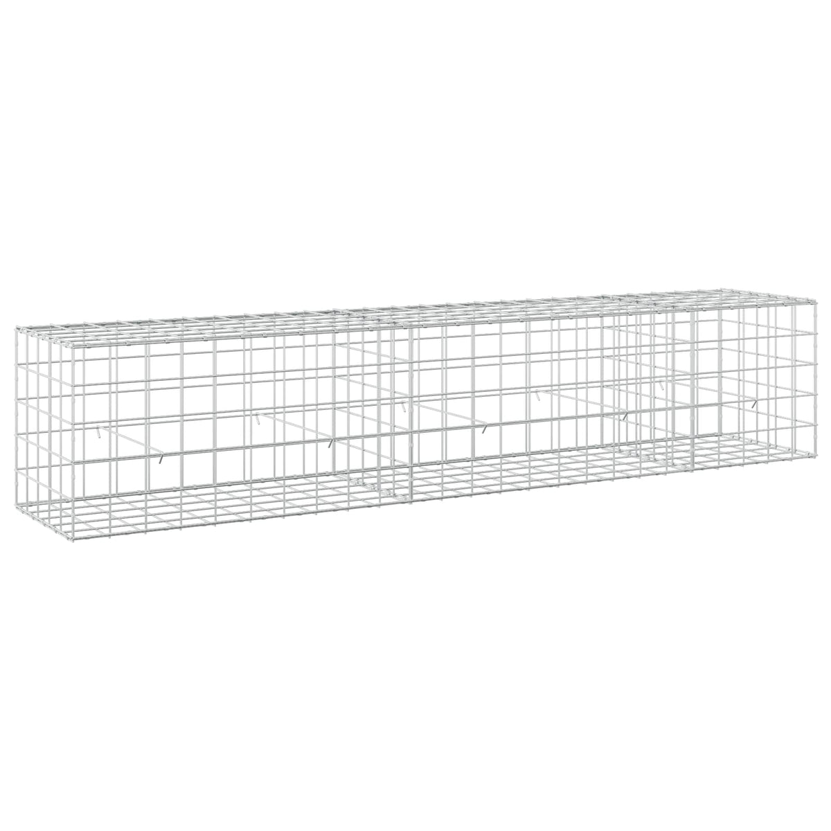 Gabion with 5 mm Wire and 10x10 cm Mesh 250x50x50 cm