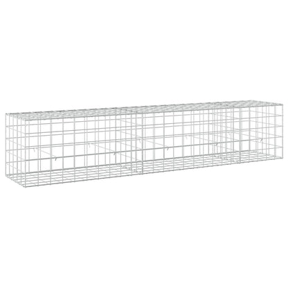 Gabion with 5 mm Wire and 10x10 cm Mesh 250x50x50 cm