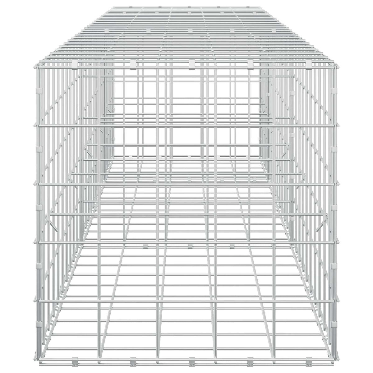 Gabion with 5 mm Wire and 10x10 cm Mesh 250x50x50 cm