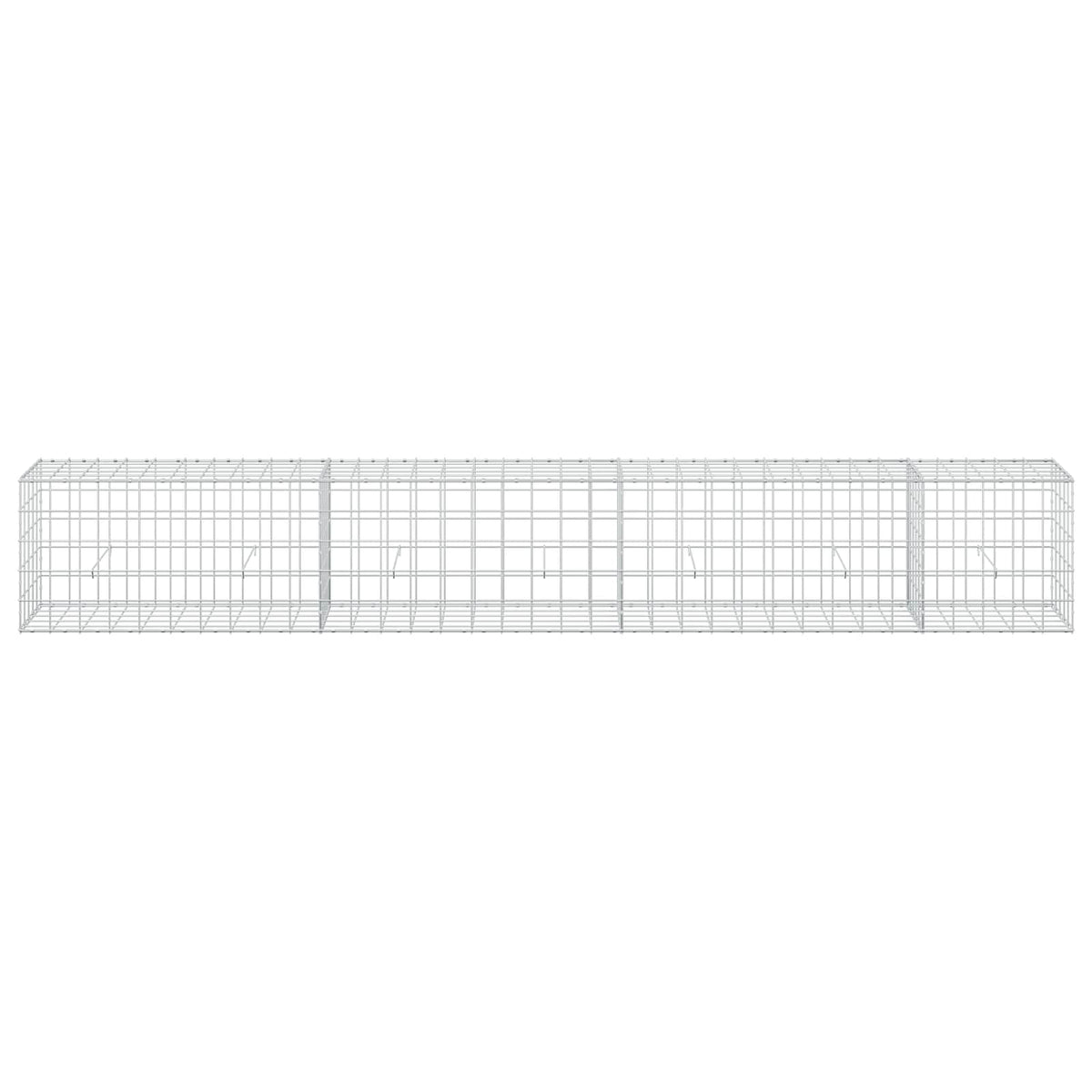 Gabion with 5 mm Wire and 10x10 cm Mesh 350x50x50 cm
