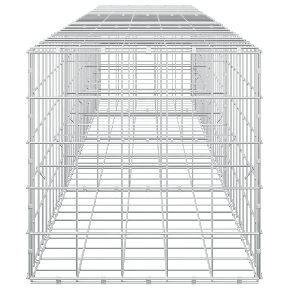 Gabion with 5 mm Wire and 10x10 cm Mesh 350x50x50 cm