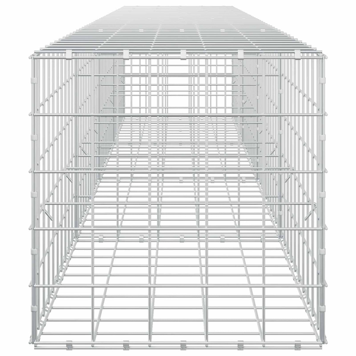 Gabion with 5 mm Wire and 10x10 cm Mesh 400x50x50 cm