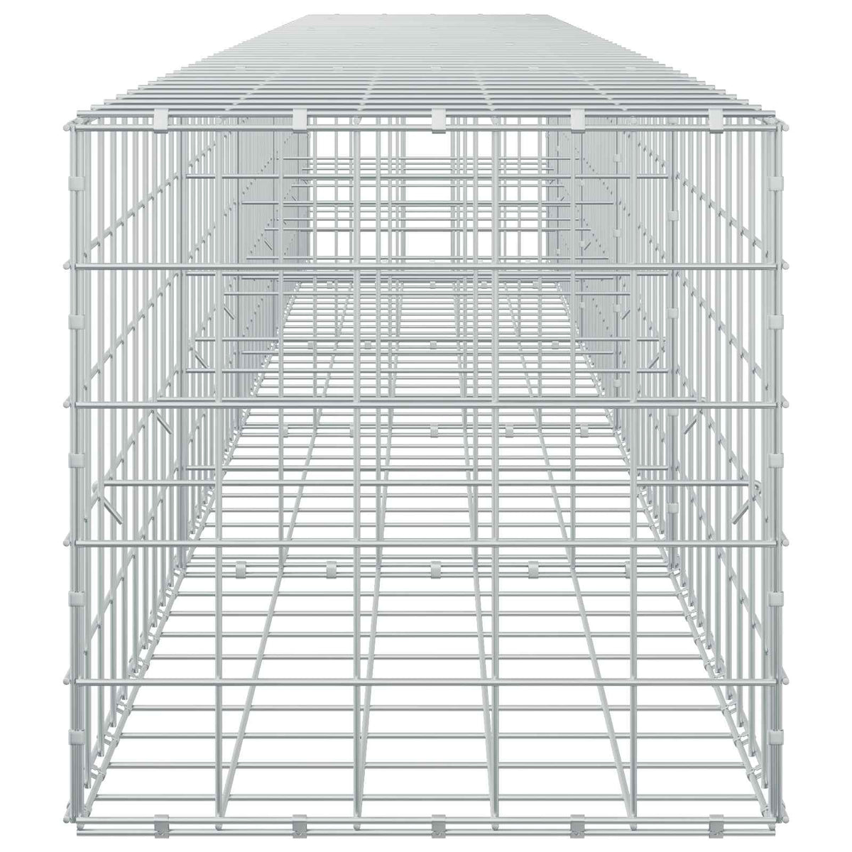 Gabion with 5 mm Wire and 10x10 cm Mesh 450x50x50 cm