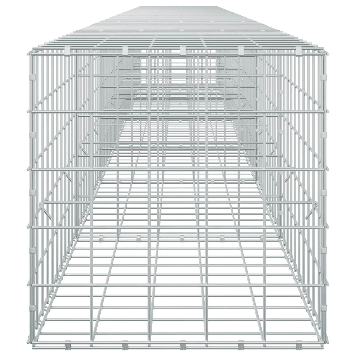Gabion with 5 mm Wire and 10x10 cm Mesh 650x50x50 cm