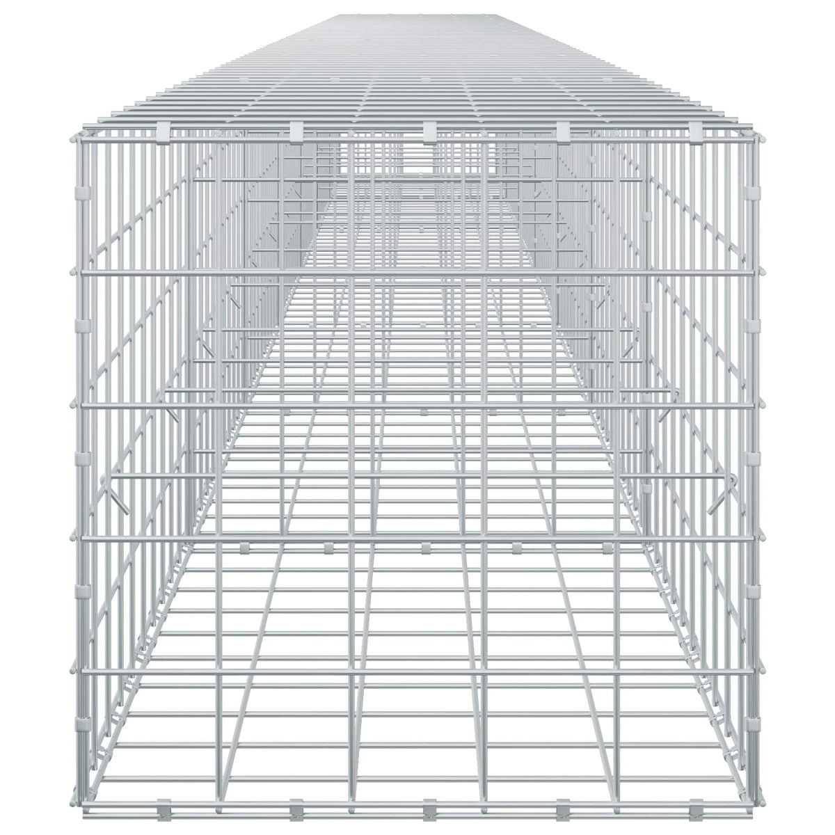 Gabion with 5 mm Wire and 10x10 cm Mesh 700x50x50 cm