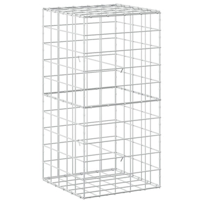 Gabion with 5 mm Wire and 10x10 cm Mesh 50x50x100 cm