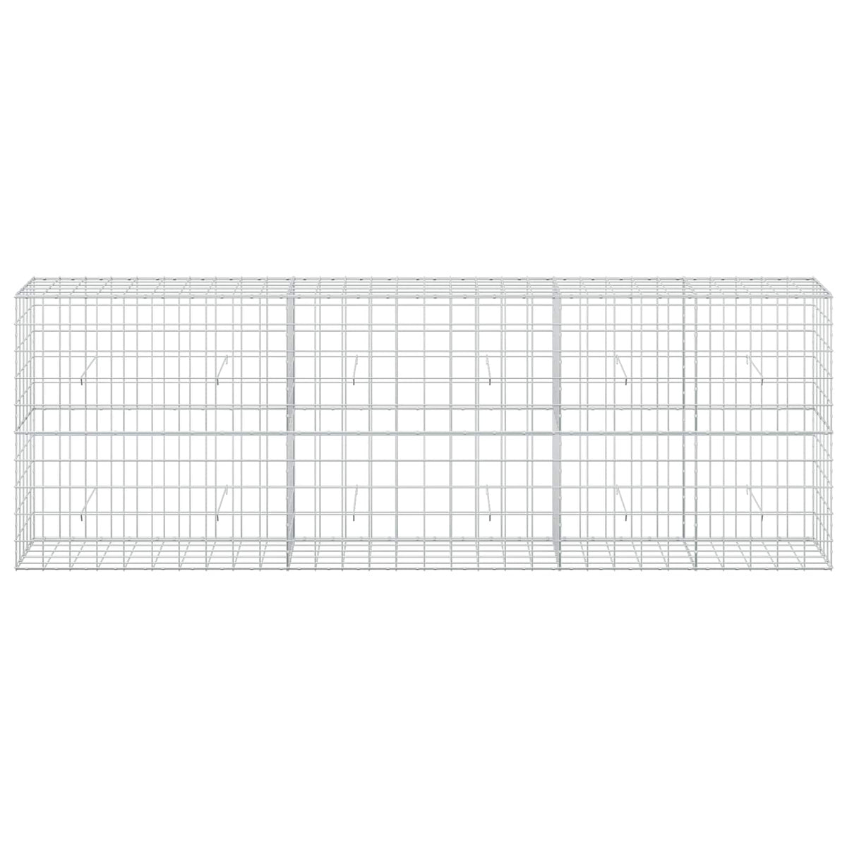 Gabion with 5 mm Wire and 10x10 cm Mesh 300x50x100 cm