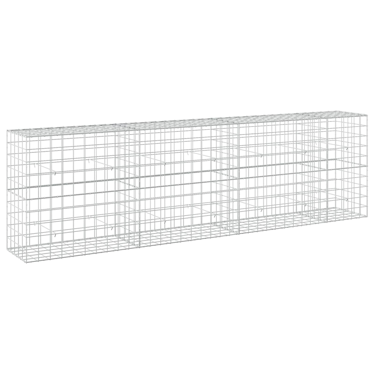 Gabion with 5 mm Wire and 10x10 cm Mesh 350x50x100 cm