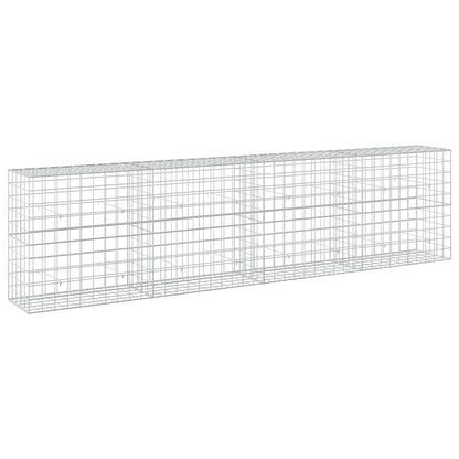 Gabion with 5 mm Wire and 10x10 cm Mesh 400x50x100 cm