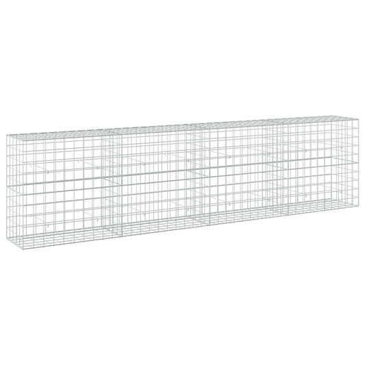 Gabion with 5 mm Wire and 10x10 cm Mesh 400x50x100 cm