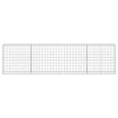 Gabion with 5 mm Wire and 10x10 cm Mesh 400x50x100 cm