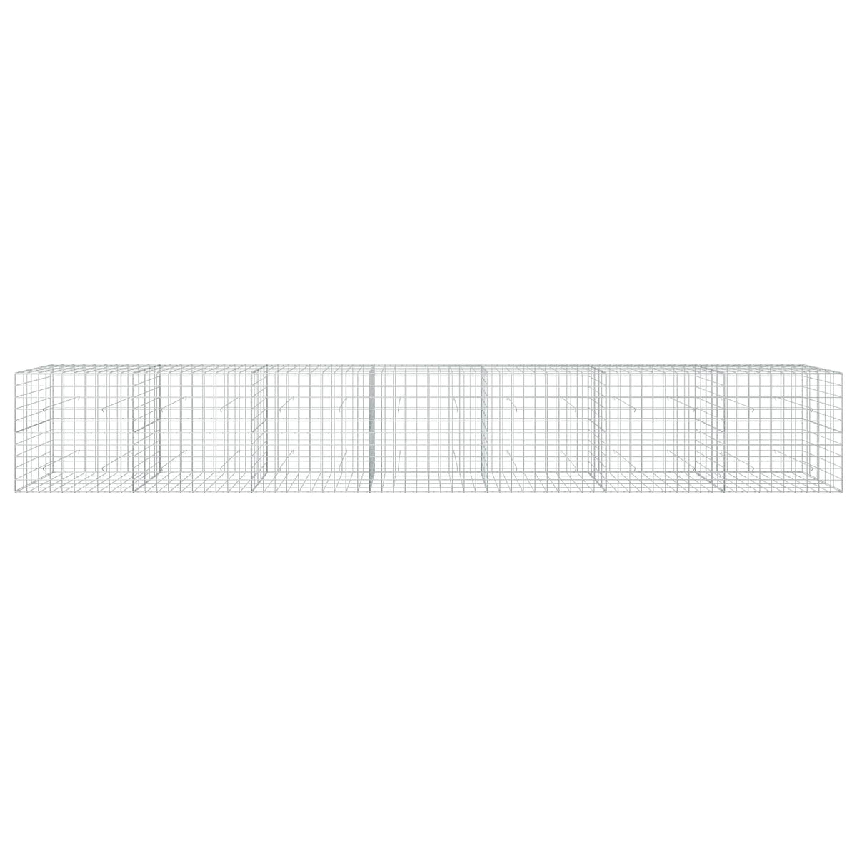 Gabion with 5 mm Wire and 10x10 cm Mesh 700x50x100 cm