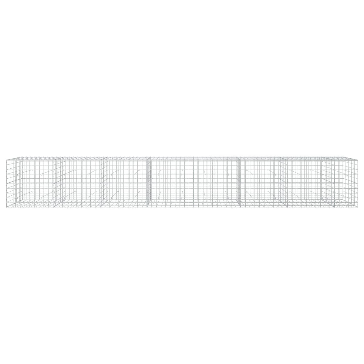Gabion with 5 mm Wire and 10x10 cm Mesh 750x50x100 cm