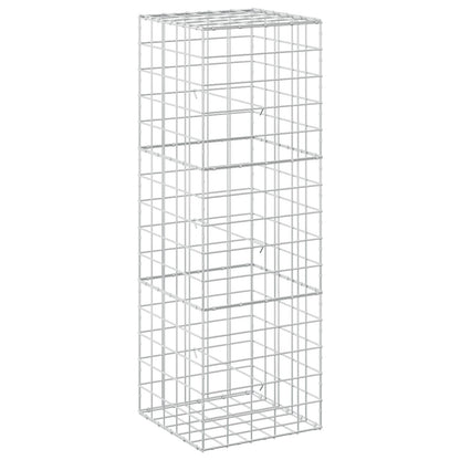 Gabion with 5 mm Wire and 10x10 cm Mesh 50x50x150 cm