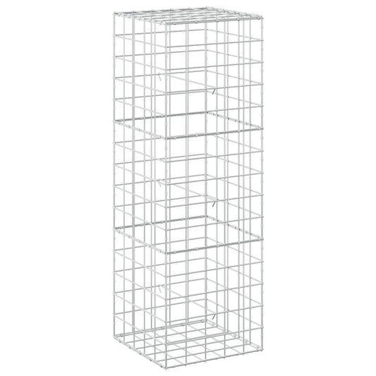 Gabion with 5 mm Wire and 10x10 cm Mesh 50x50x150 cm