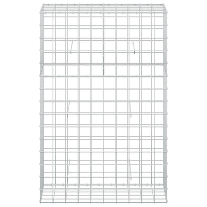 Gabion with 5 mm Wire and 10x10 cm Mesh 100x50x150 cm