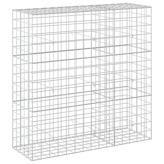 Gabion with 5 mm Wire and 10x10 cm Mesh 150x50x150 cm