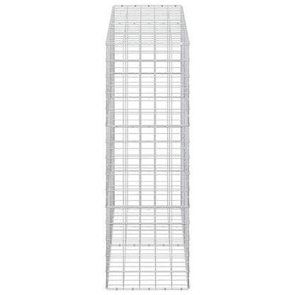 Gabion with 5 mm Wire and 10x10 cm Mesh 200x50x150 cm