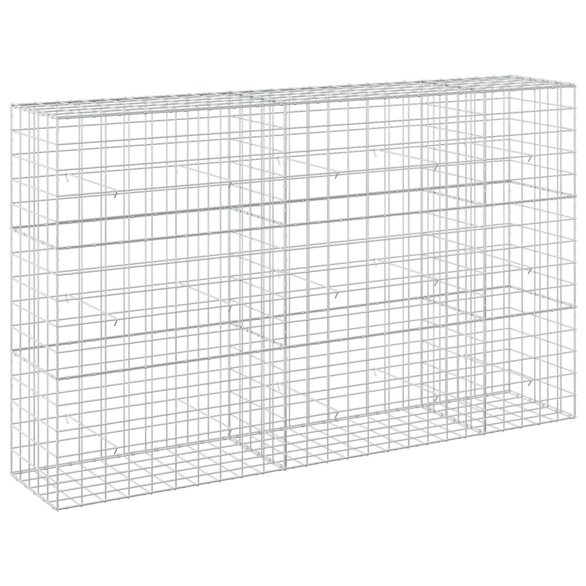 Gabion with 5 mm Wire and 10x10 cm Mesh 250x50x150 cm