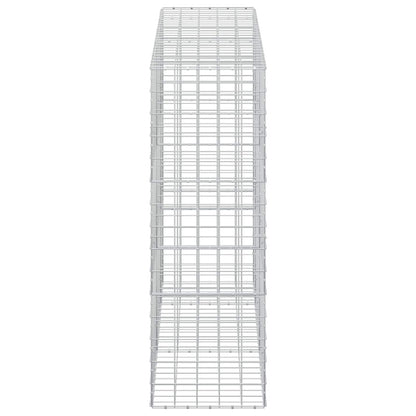 Gabion with 5 mm Wire and 10x10 cm Mesh 250x50x150 cm