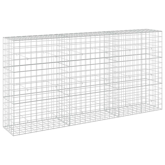 Gabion with 5 mm Wire and 10x10 cm Mesh 300x50x150 cm