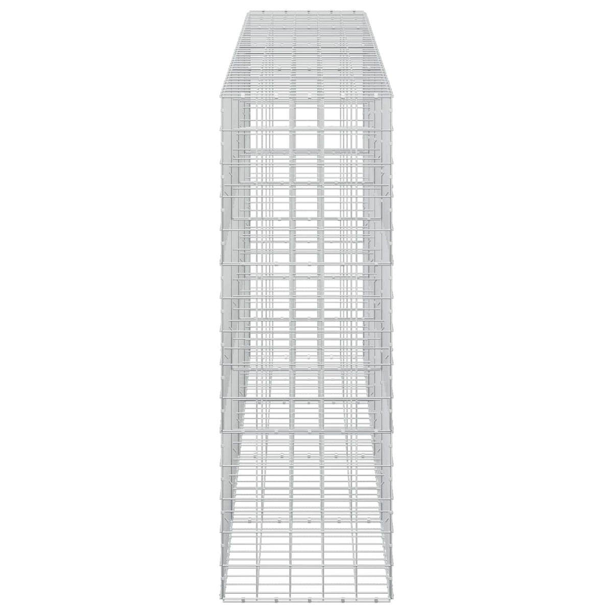 Gabion with 5 mm Wire and 10x10 cm Mesh 400x50x150 cm
