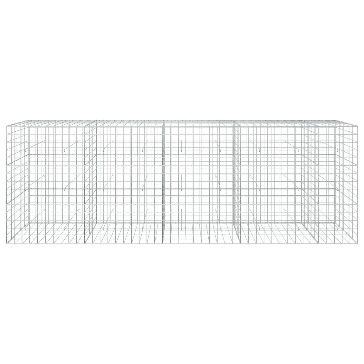 Gabion with 5 mm Wire and 10x10 cm Mesh 450x50x150 cm