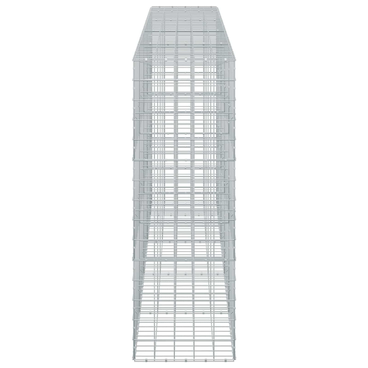 Gabion with 5 mm Wire and 10x10 cm Mesh 450x50x150 cm