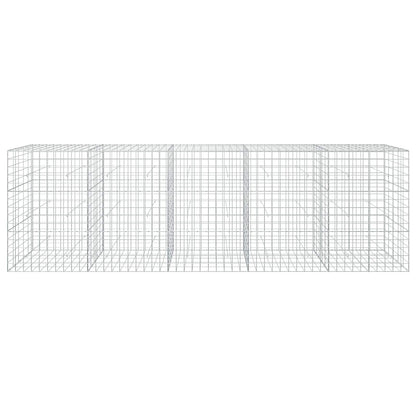 Gabion with 5 mm Wire and 10x10 cm Mesh 500x50x150 cm