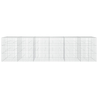 Gabion with 5 mm Wire and 10x10 cm Mesh 600x50x150 cm