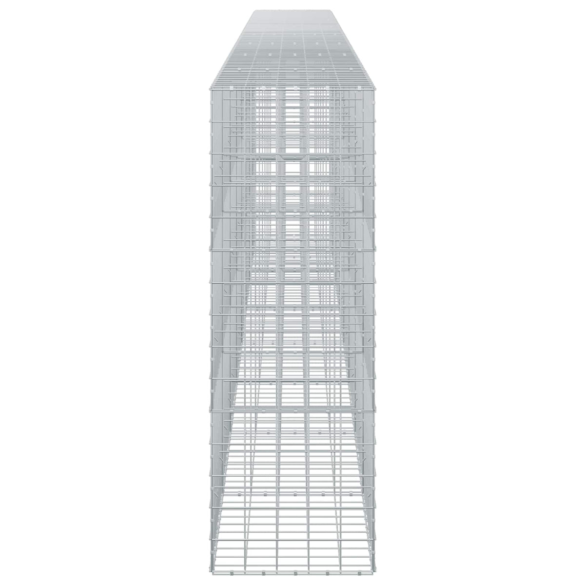 Gabion with 5 mm Wire and 10x10 cm Mesh 800x50x150 cm
