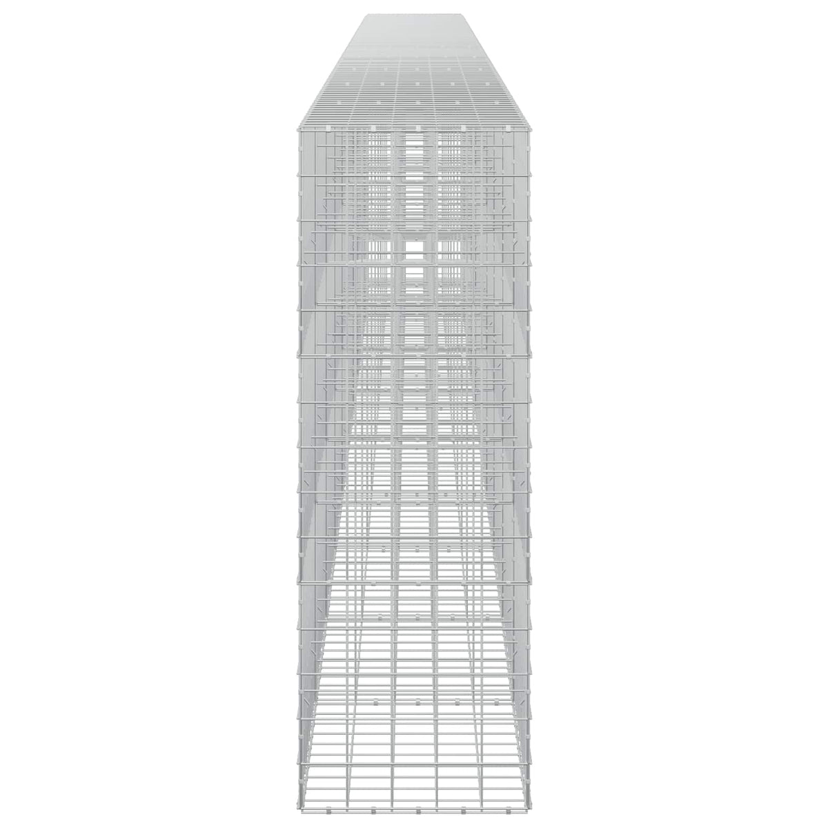 Gabion with 5 mm Wire and 10x10 cm Mesh 1000x50x150 cm
